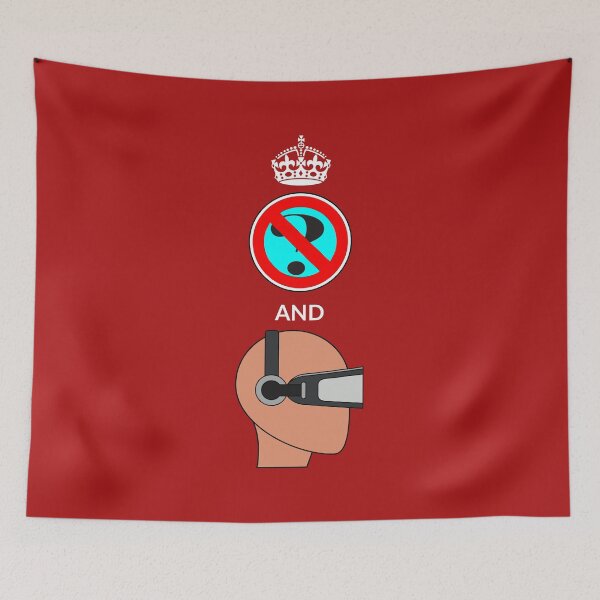 Item preview, Keep Calm No Questions And Metaverse T shirt - No Questions T shirt - Mens Womens T shirt designed and sold by Apikoedesign.