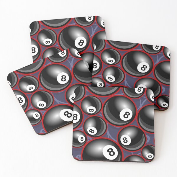 Item preview, Billiards Pool Hall Black 8 Ball 8-Ball Pocket Snooker designed and sold by Spaceshipsells.