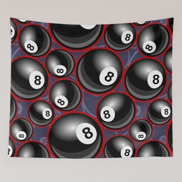 Artikelvorschau, Billard Pool Hall Black 8 Ball 8-Ball Pocket Snooker entworfen und verkauft von Spaceshipsells.