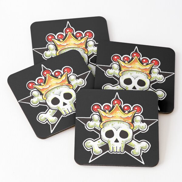 Item preview, cute skull with crossbones and crown designed and sold by weilertsen.