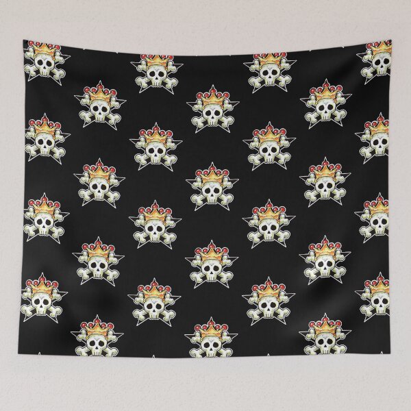 Item preview, cute skull with crossbones and crown designed and sold by weilertsen.