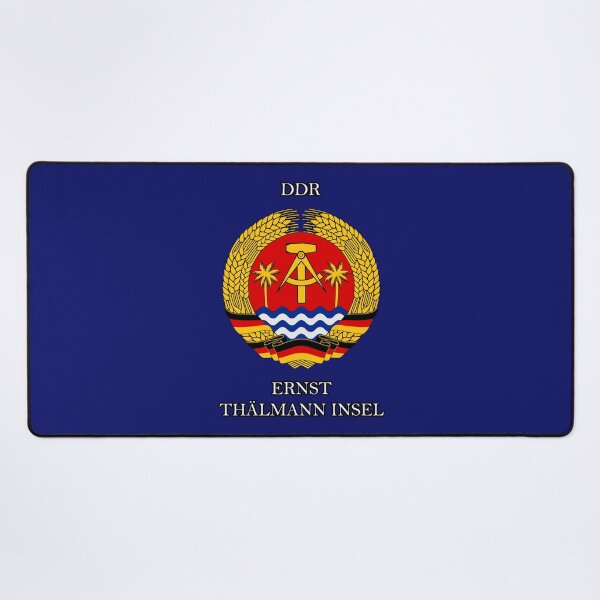 Item preview, Ernst Thälmann Island Coat of Arms designed and sold by ZarAntonov.