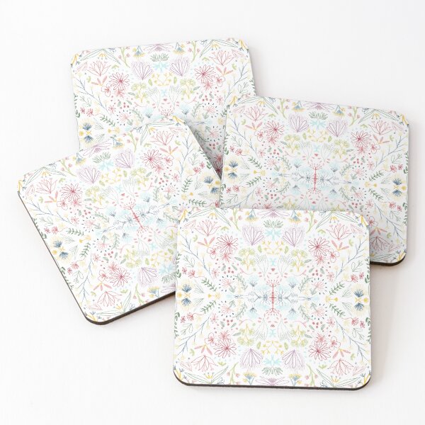 Item preview, geometric flowers designed and sold by Tenuveoilustra.