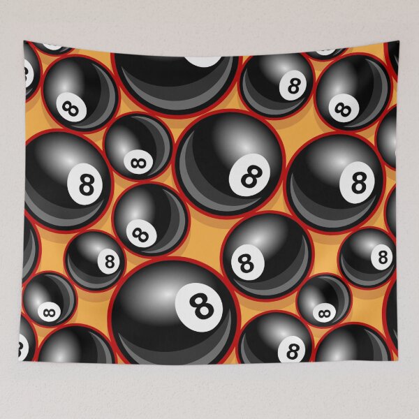 Artikelvorschau, Billard Pool Hall Black 8 Ball 8-Ball Pocket Snooker entworfen und verkauft von Spaceshipsells.