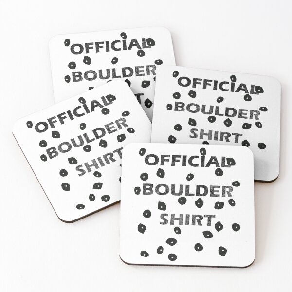 Item preview, Official Boulder Shirt Funny Boulder grips designed and sold by DerNerd.