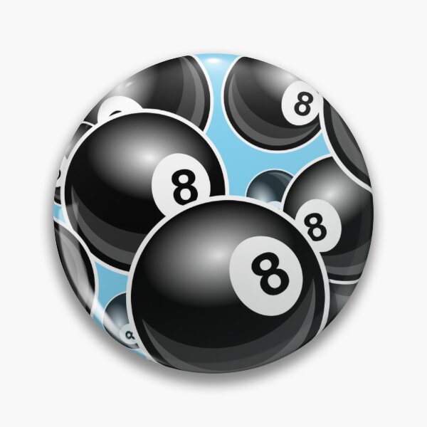 Item preview, Billiards Pool Hall Black 8 Ball 8-Ball Pocket Snooker designed and sold by Spaceshipsells.