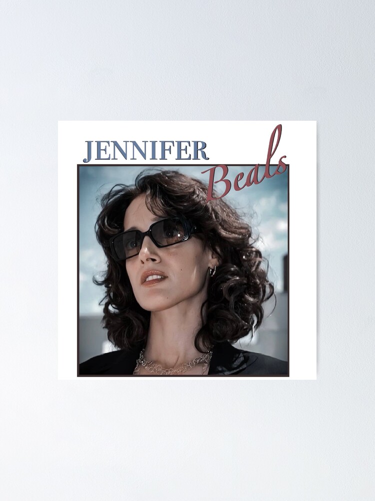 "Jennifer Beals The L Word" Poster for Sale by Leah1271 Redbubble
