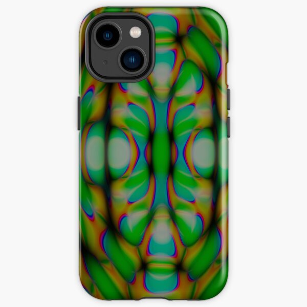 Waves 1 (4-12) Green iPhone Tough Case