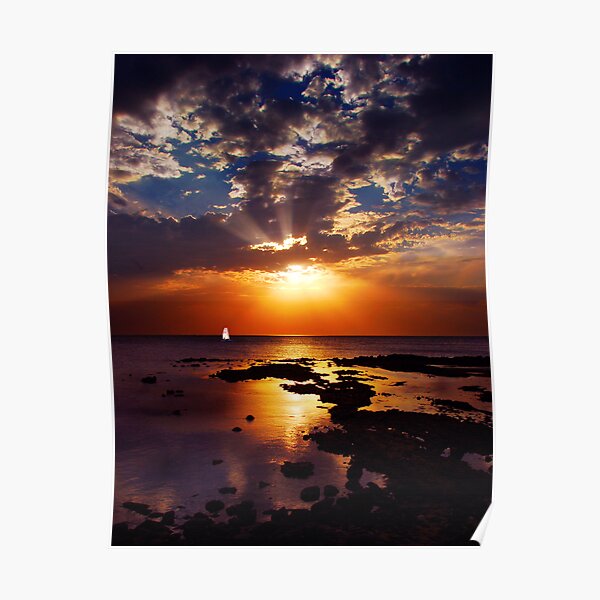 Last sail of the day Poster