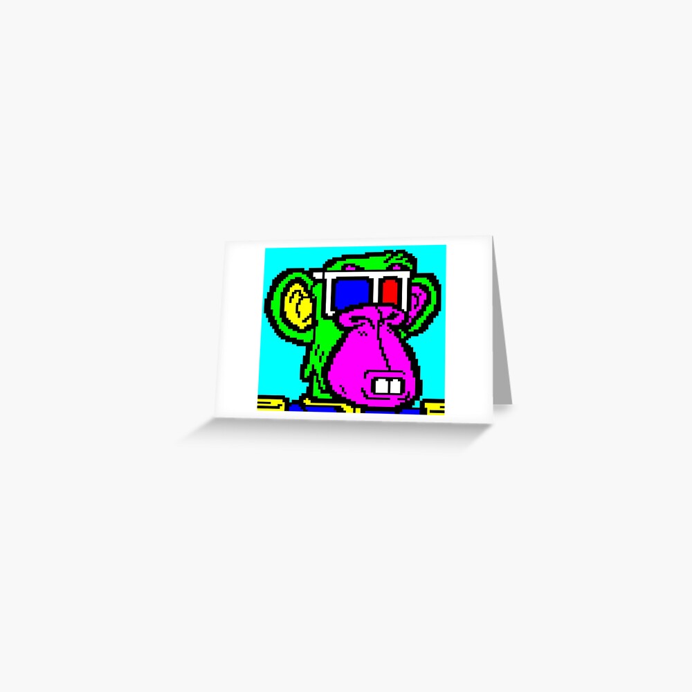 Item preview, Greeting Card designed and sold by TeletextArt.