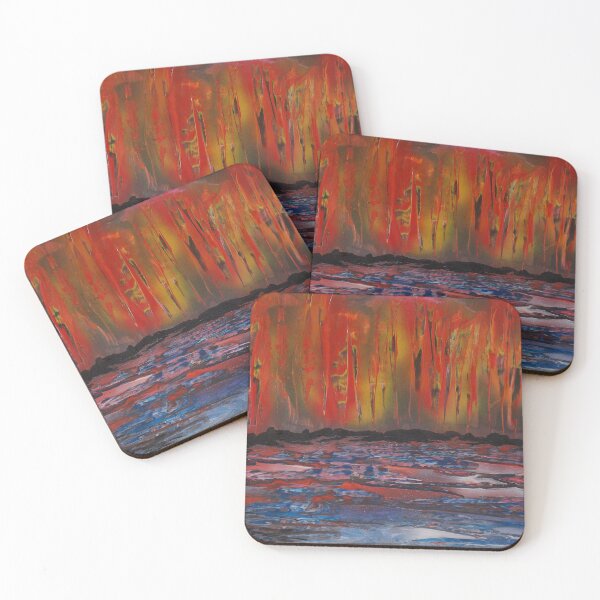 Item preview, The Burning Forest in winter designed and sold by George Hutton Hunter.