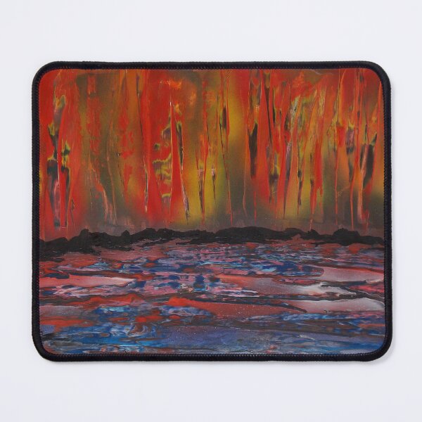Item preview, The Burning Forest in winter designed and sold by George Hutton Hunter.