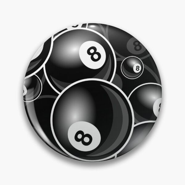 Item preview, Billiards Pool Hall Black 8 Ball 8-Ball Pocket Snooker designed and sold by Spaceshipsells.