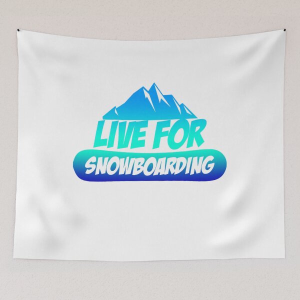 Item preview, Snowboarding Motive - Live for Snowboarding designed and sold by DZ-Merch.