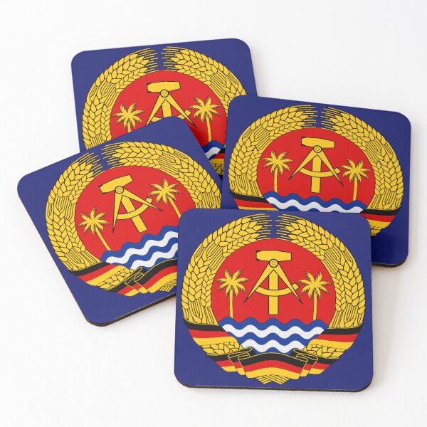 Item preview, Ernst Thälmann Island Coat of Arms (No Text) designed and sold by ZarAntonov.