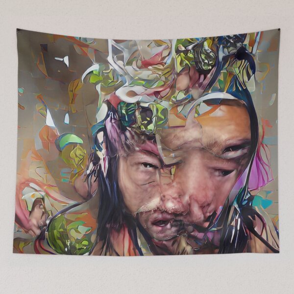 Item preview, David Choe in a World of his own Painting designed and sold by MetaKobayashi.
