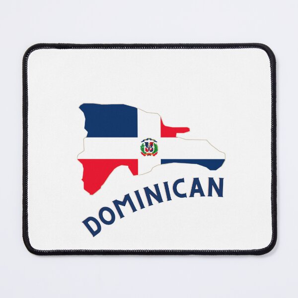 Item preview, Dominican Republic Flag and Map  designed and sold by taniastyle.