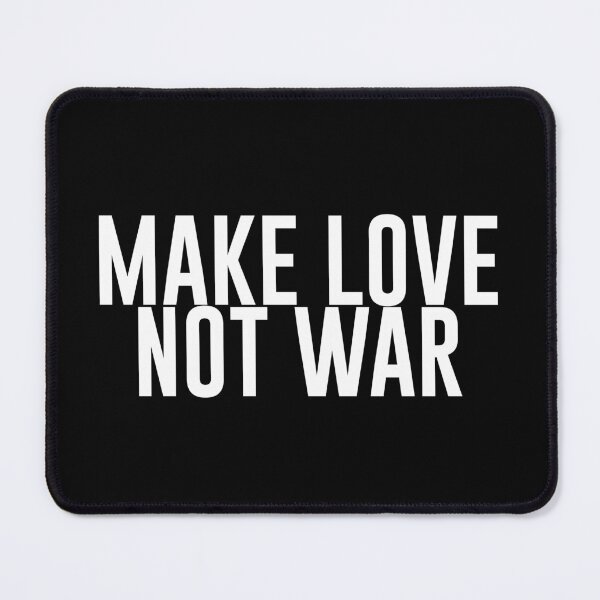Item preview, love not war (white) designed and sold by didijuca.