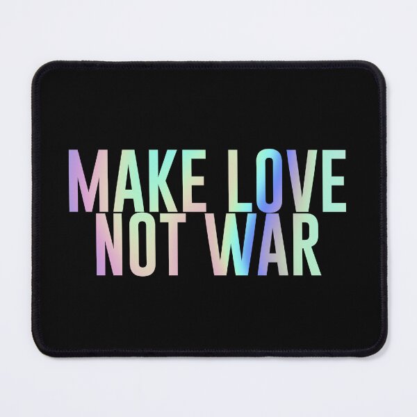 Item preview, love not war (rainbow) designed and sold by didijuca.