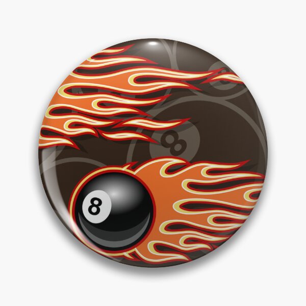 Item preview, Billiards Pool Hall Black 8 Ball 8-Ball Pocket Snooker designed and sold by Spaceshipsells.
