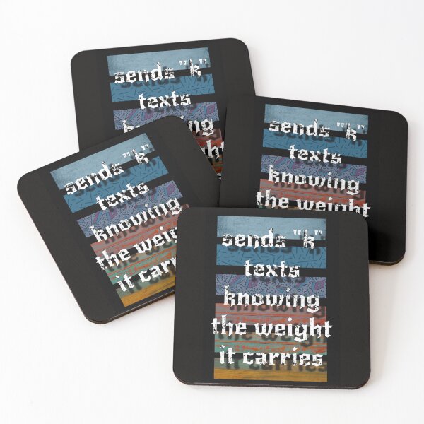 Item preview, texting k designed and sold by vallertine.