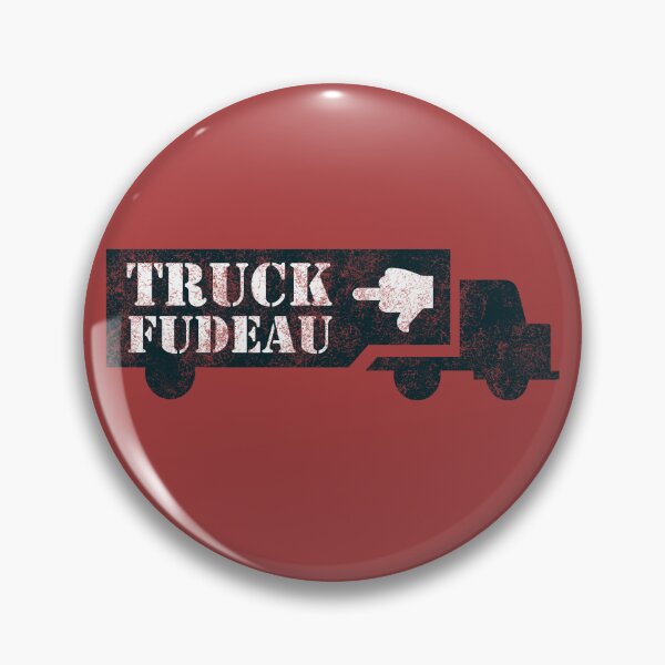 Item preview, Fuck Trudeau Funny Trucker’s Convoy Design - Truck Fudeau on a Truck designed and sold by SteamParliament.