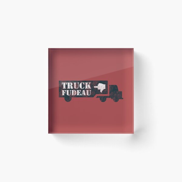 Item preview, Fuck Trudeau Funny Trucker’s Convoy Design - Truck Fudeau on a Truck designed and sold by SteamParliament.