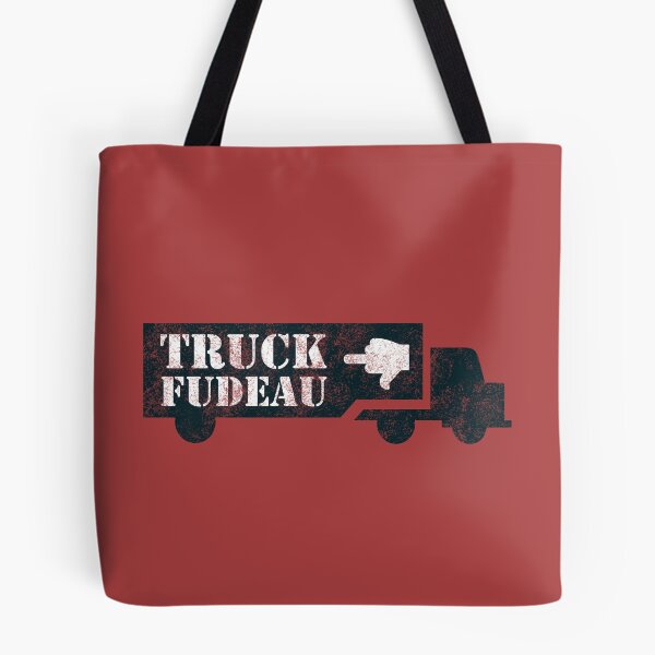 Item preview, Fuck Trudeau Funny Trucker’s Convoy Design - Truck Fudeau on a Truck designed and sold by SteamParliament.