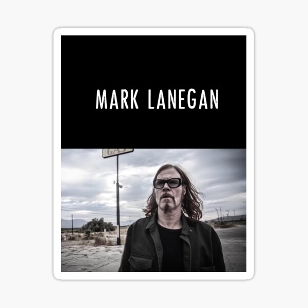 &ldquo;Mark Lanegan&rdquo; Sticker by smART-Photos | Redbubble