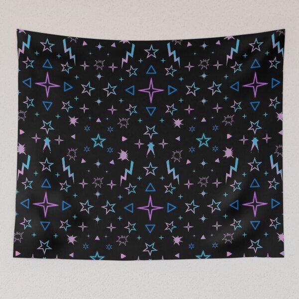Item preview, star glow pattern designed and sold by frauenbrauen.