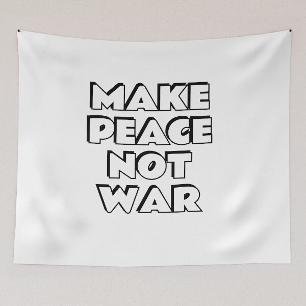 Item preview, Make Peace Not War designed and sold by Inspirationmotivation.