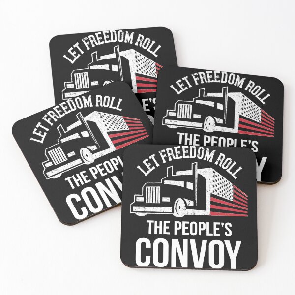 Item preview, Let Freedom Roll The People's Convoy 2022 designed and sold by Hapoel.