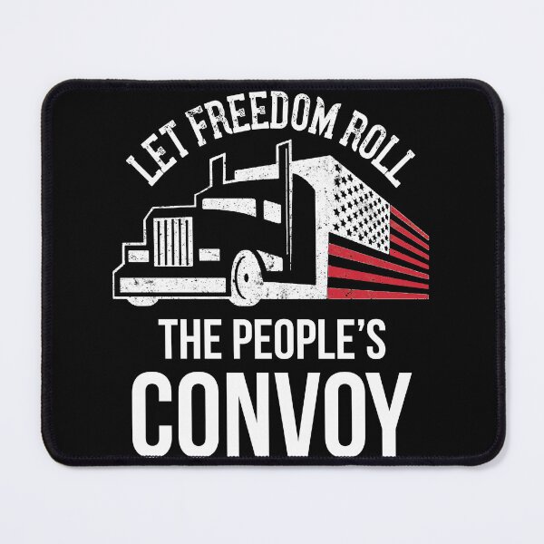 Item preview, Let Freedom Roll The People's Convoy 2022 designed and sold by Hapoel.
