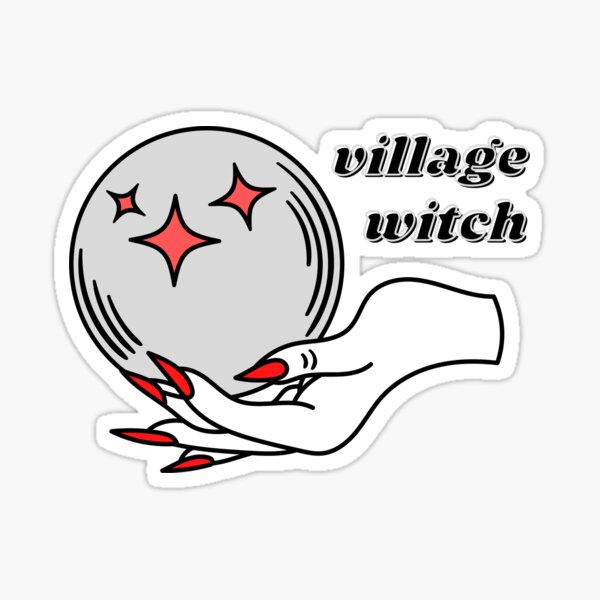 Item preview, village witch but she's goth  designed and sold by avaminerva.