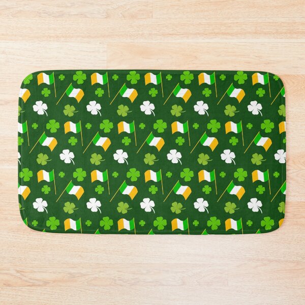 Item preview, Lucky Four Leaf Clover Shamrock Ireland Flag Irish St Patrick's Day designed and sold by ILLYL Creatives.