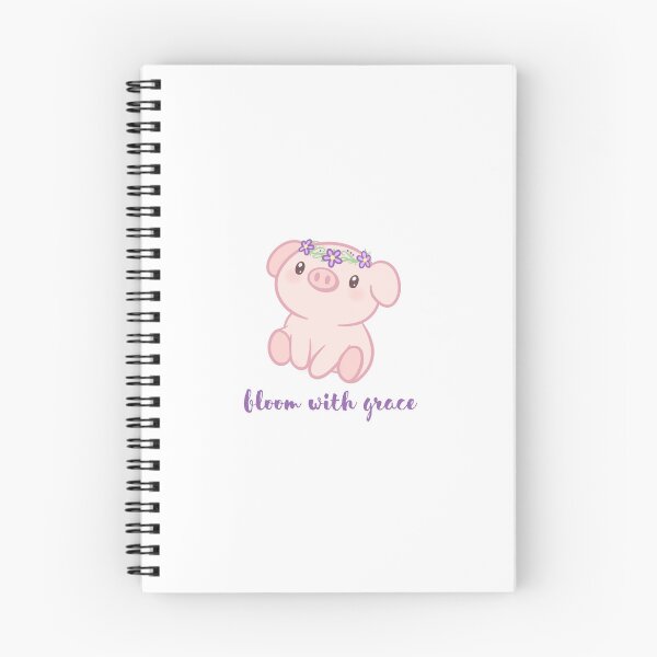 Item preview, Bloom with grace. Pig with flower crown. designed and sold by Tifitos.