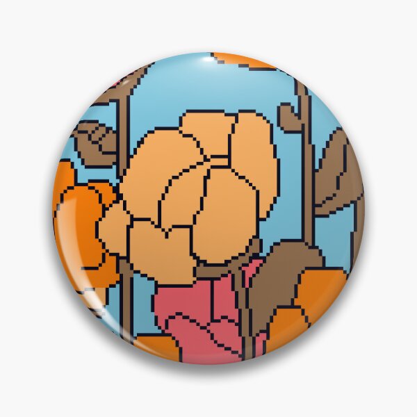 Item preview, pixelated flowers  designed and sold by smasdoodle.