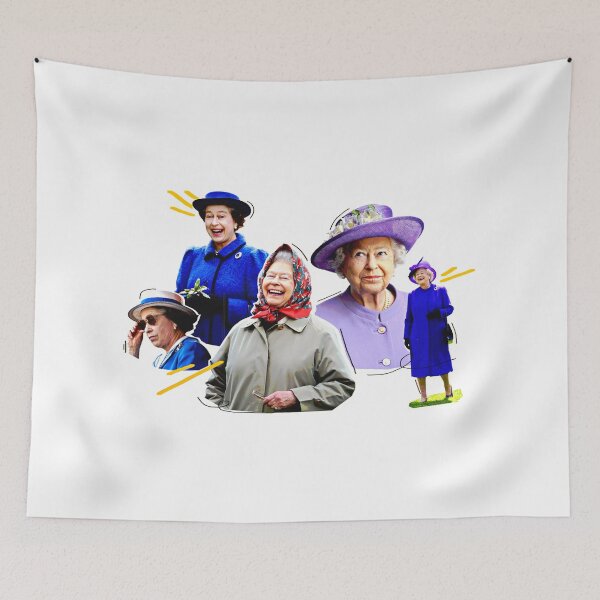 Item preview, Queen Elizabeth II - Young and Old designed and sold by VintagePeople.