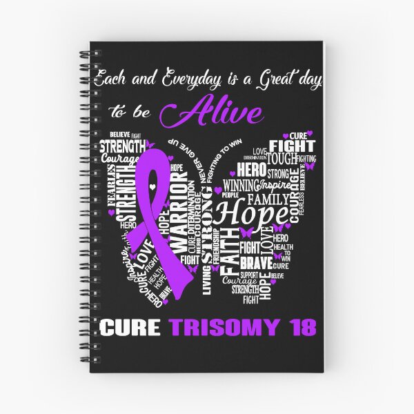 Item preview, Butterfly Ribbon Cure Trisomy 18 Awareness designed and sold by Tadmab.