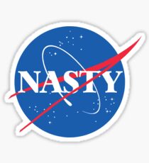 NASTY NASA Logo Sticker