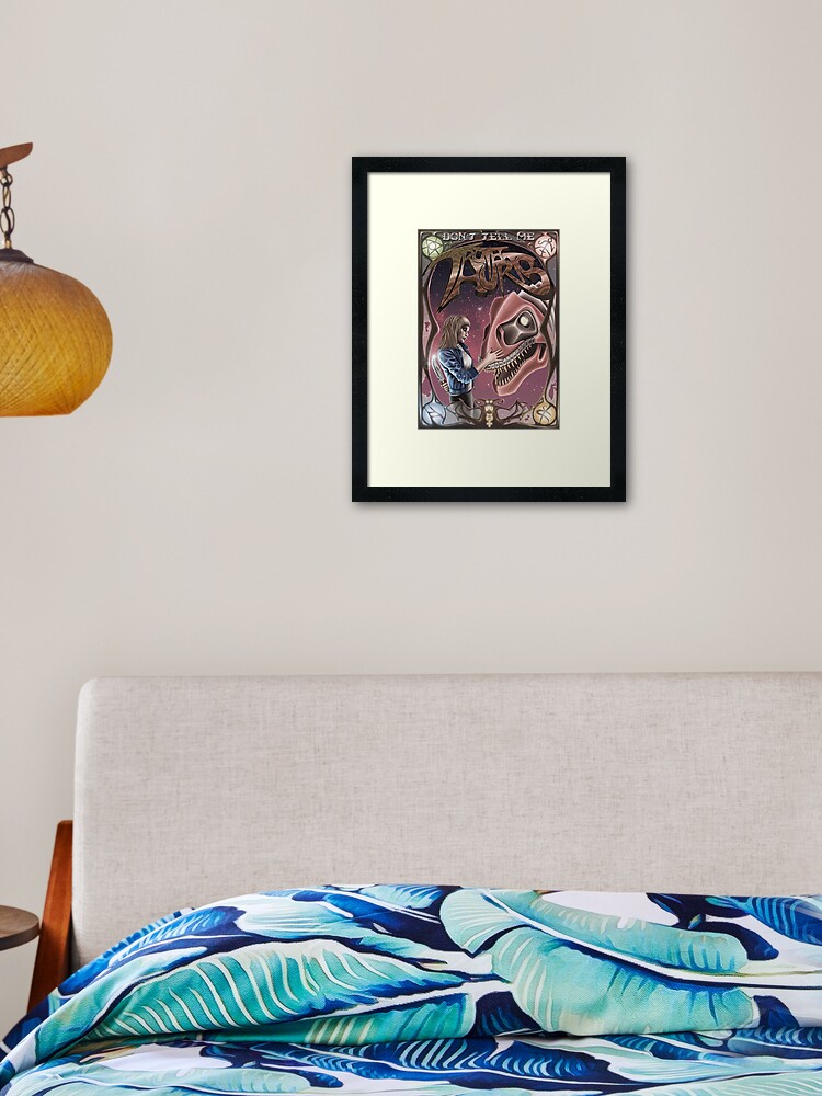 Thumbnail 1 of 7, Framed Art Print, Truth Hurts designed and sold by steg0saurus.