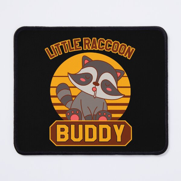 Item preview, Little raccoon buddy, sleepy racoon designed and sold by VictorL Designs.