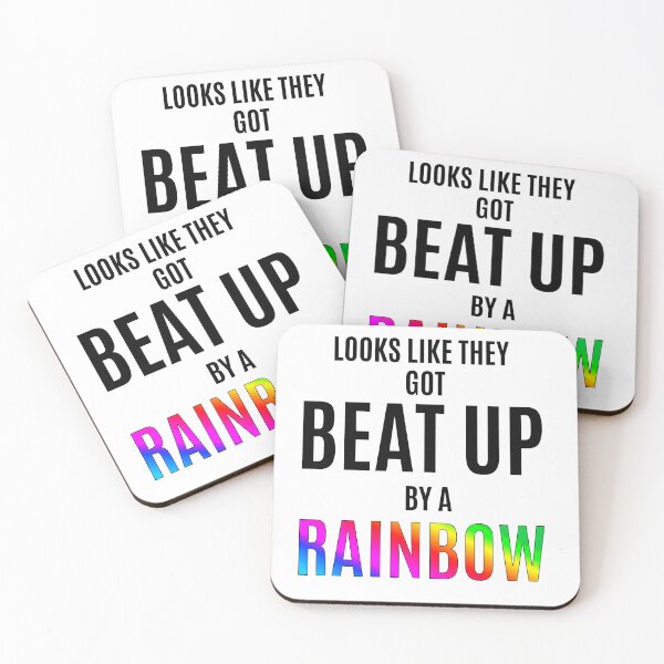 Item preview, Trolls-Inspired "Beat Up By A Rainbow" designed and sold by mulberrydragon.