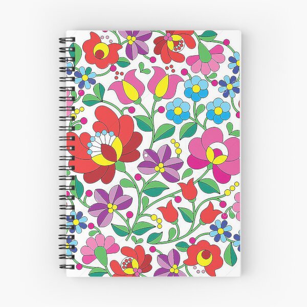 Item preview, Hungarian folk art pattern from Kalocsa designed and sold by lerta.