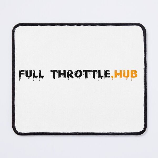 Item preview, Full Throttle.HUB Sticker for cars designed and sold by MTmix.