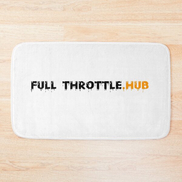 Item preview, Full Throttle.HUB Sticker for cars designed and sold by MTmix.