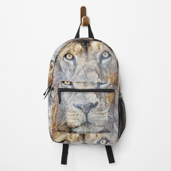 Item preview, Asiatic Lion at the Chicago Zoo with Stain Effect designed and sold by DesignMore21.