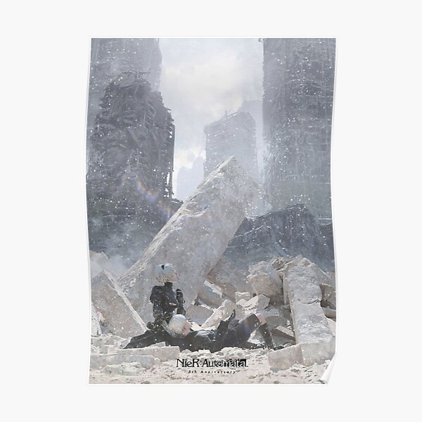 Nier Automaten 5. Jahrestag Poster
