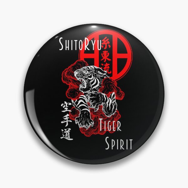 Item preview, Shito Ryu Karate Do Tiger Spirit Martial Arts Budo Design designed and sold by Zanshin-Art.