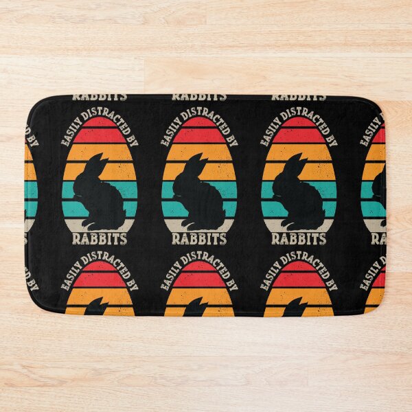 Item preview,  Funny easily distracted by rabbits easter gift, Happy Easter Spring Holiday designed and sold by ourpretty.
